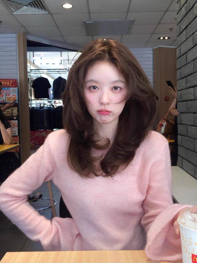Chic Flare Sleeve Slim Fit Long Sleeve T-shirt - Autumn Solid Color Casual Top for Girls