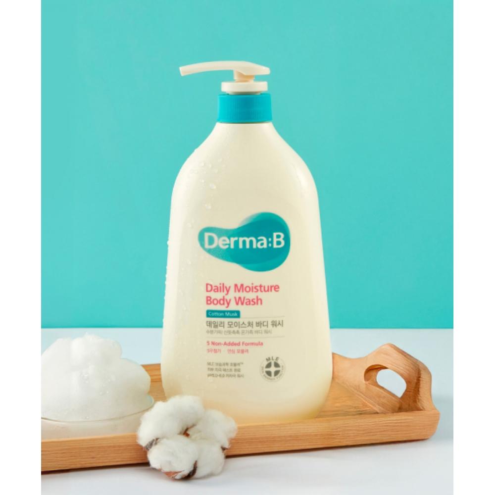Dermab Daily Moisture Body Wash Cotton Musk 880ml NONE