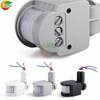 Infrared PIR Motion Sensor Switch Motion Detector Light Switch with LED Light Automatic Outdoor AC 220V DC 12V Pir Sensor Motion