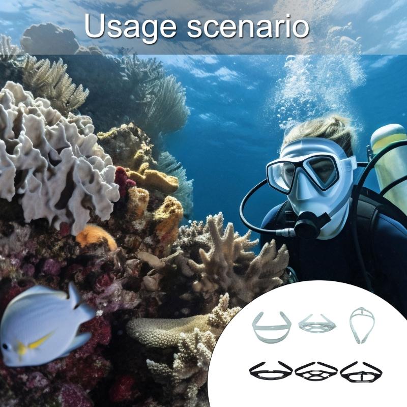 2-Pack Universele Siliconen Duikmaskerbanden Snel Verstelbaar Duikmasker Hoofdbanden Voor Snorkelen Zwemmen En Watersporten