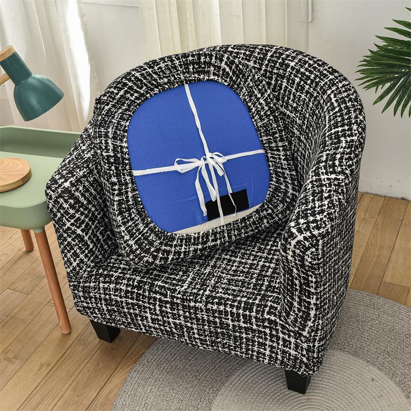 Split Style Armchair Cover Elastic Spandex Armchairs Covers Living Room Single Sofa Couch Slipcovers With Seat Cushion Covers