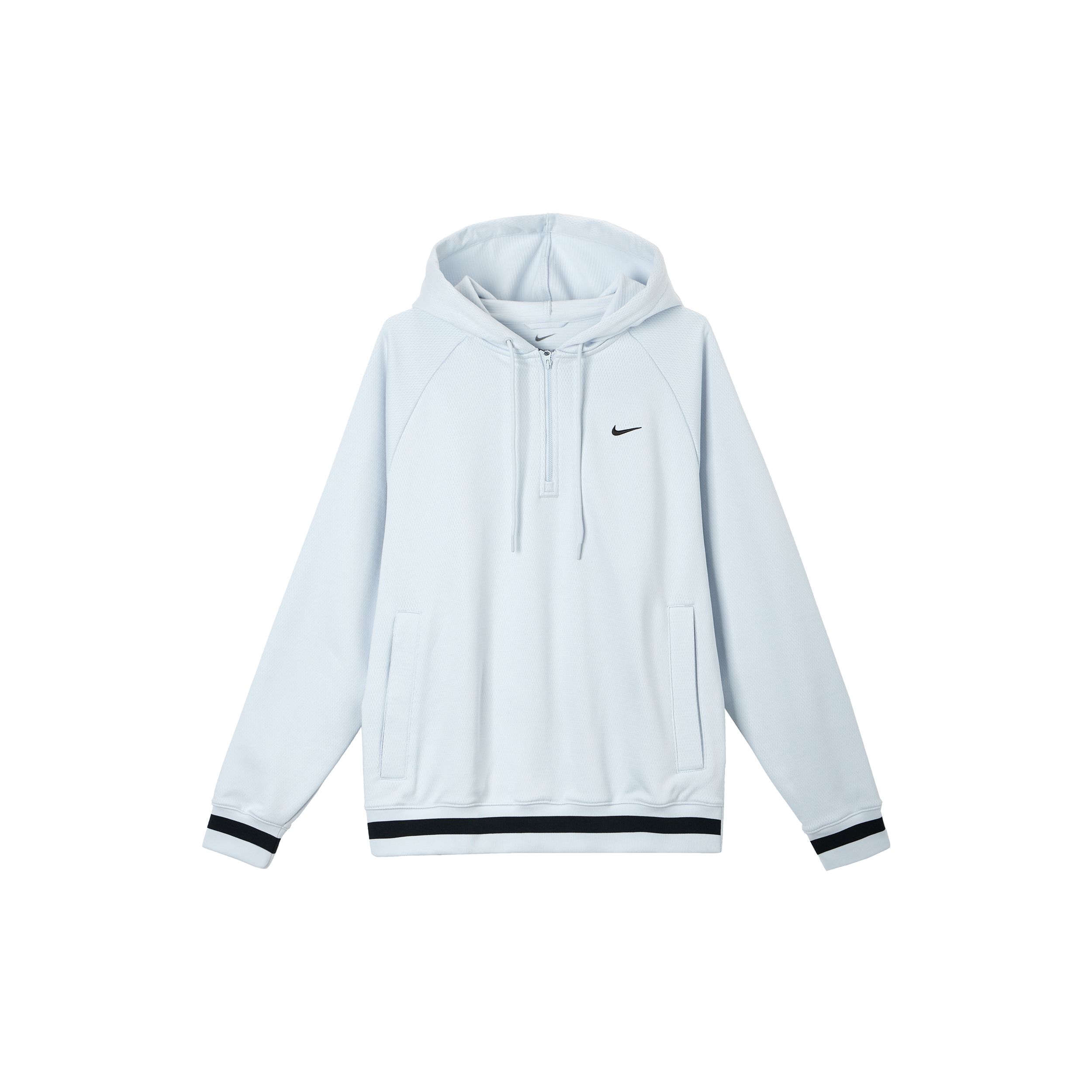 

Nike Dna Therma-Fit Fleece Basketball Hoodie Comfortable Half-Zip Sweatshirt Men hoodies Platinum Black FZ0665-043 L