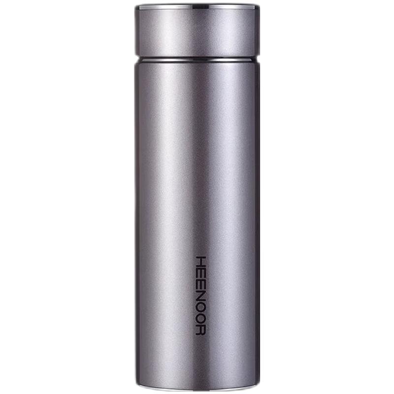 Heenoor Stainless Steel Insulated Smart Mug with Temperature Display and Filter