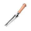 Akaaka Weed Puller, Multi-functional Weeder, Stainless Steel, Rust-Resistant, Wooden Handle, for Gardening, Weeding, and Gardening.