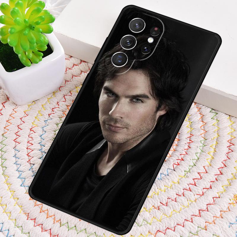 Handsome Ian Somerhalder Silicone Phone Case For Samsung Galaxy note 10 pro S26 S25 S24 S23 S22 S21 Plus S25Ultra Capa Cover