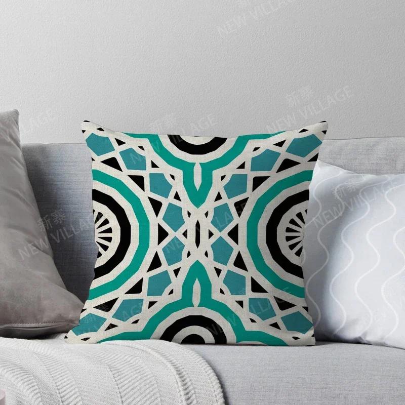 Fall Home Decor Autumn Living Room Throw Pillow Cover Sofa Boho Cushion Cover Morocco