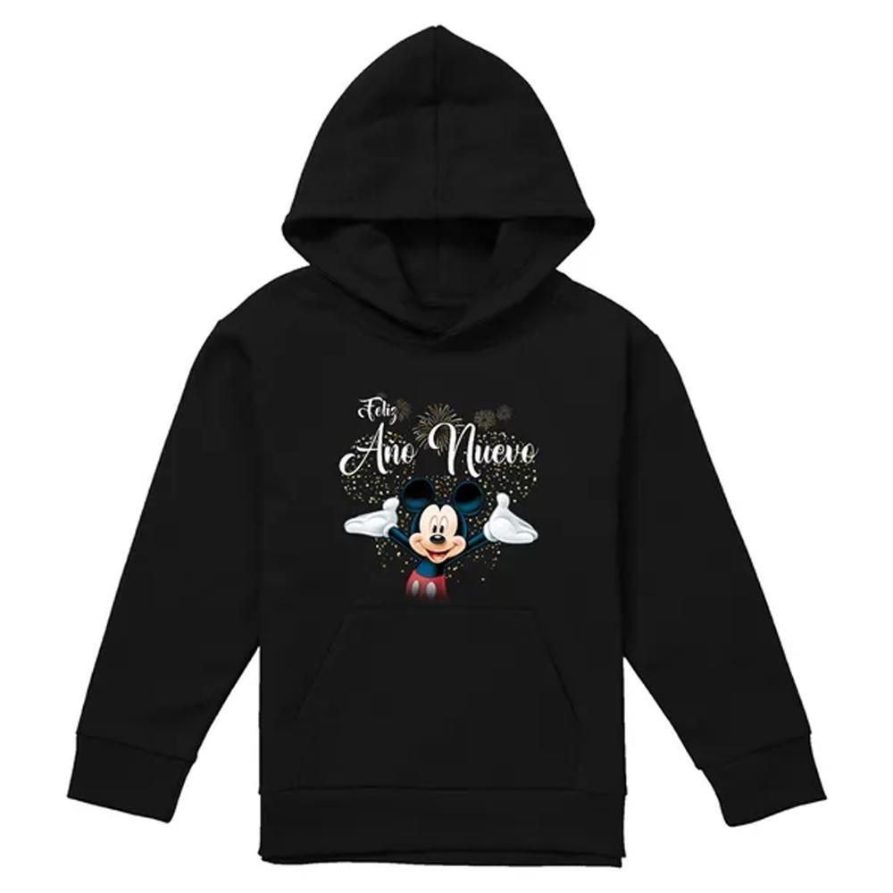 Disney Childrens/Kids New Year Spanish Mickey Mouse Firework Hoodie
