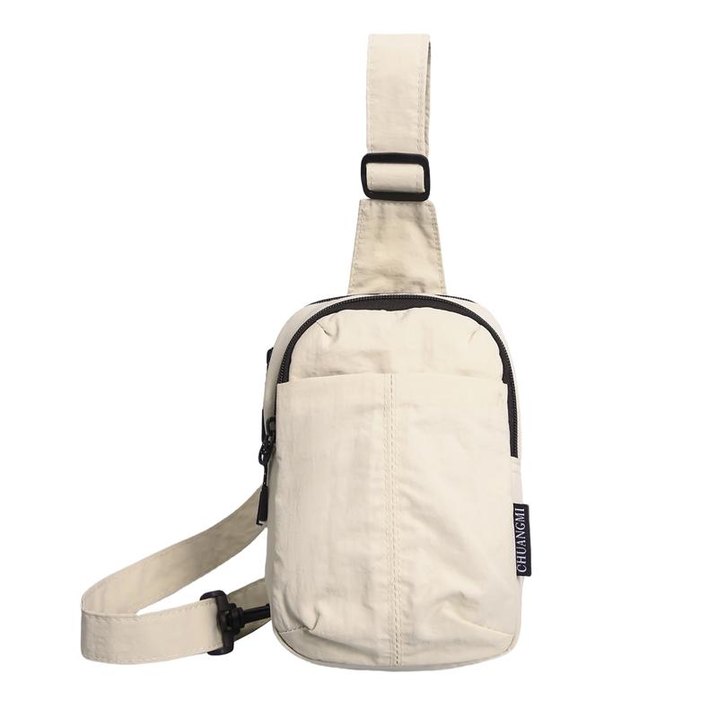 Waterrepellent Travel Chest Bag Mens Shoulder Bag Women Outdoor Cycling Commuter Crossbody Bag