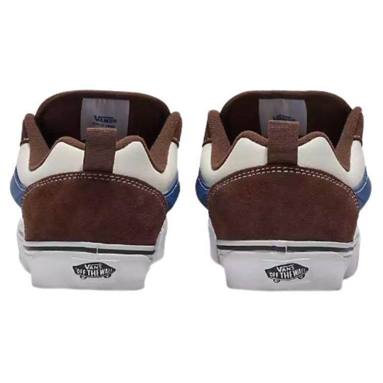 Vans Knu Skool Mega Check Puffy Tongue Suede Canvas Unisex Potting Soil VN0009QCDMV