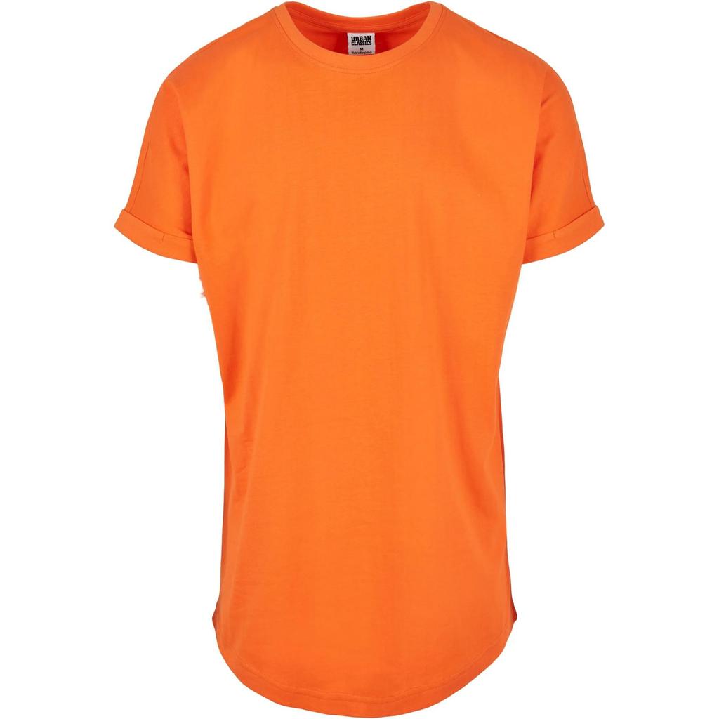 Urban Classics Mens Long Turn Up Shaped T-Shirt