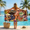 Buffy Fashion Beach Towel: Ideal for Summer Adventures Soft, Absorbent and Quick Drying Suitable for Swimming and Bathing