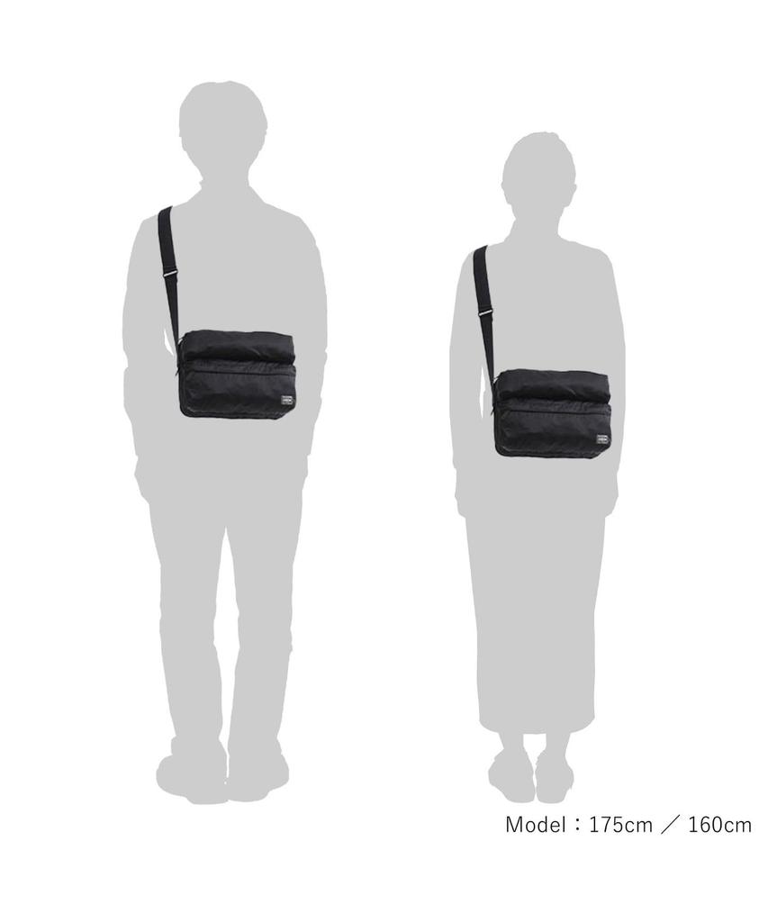 PORTER Frame Shoulder Bag Other Black (PORTER) (S)
