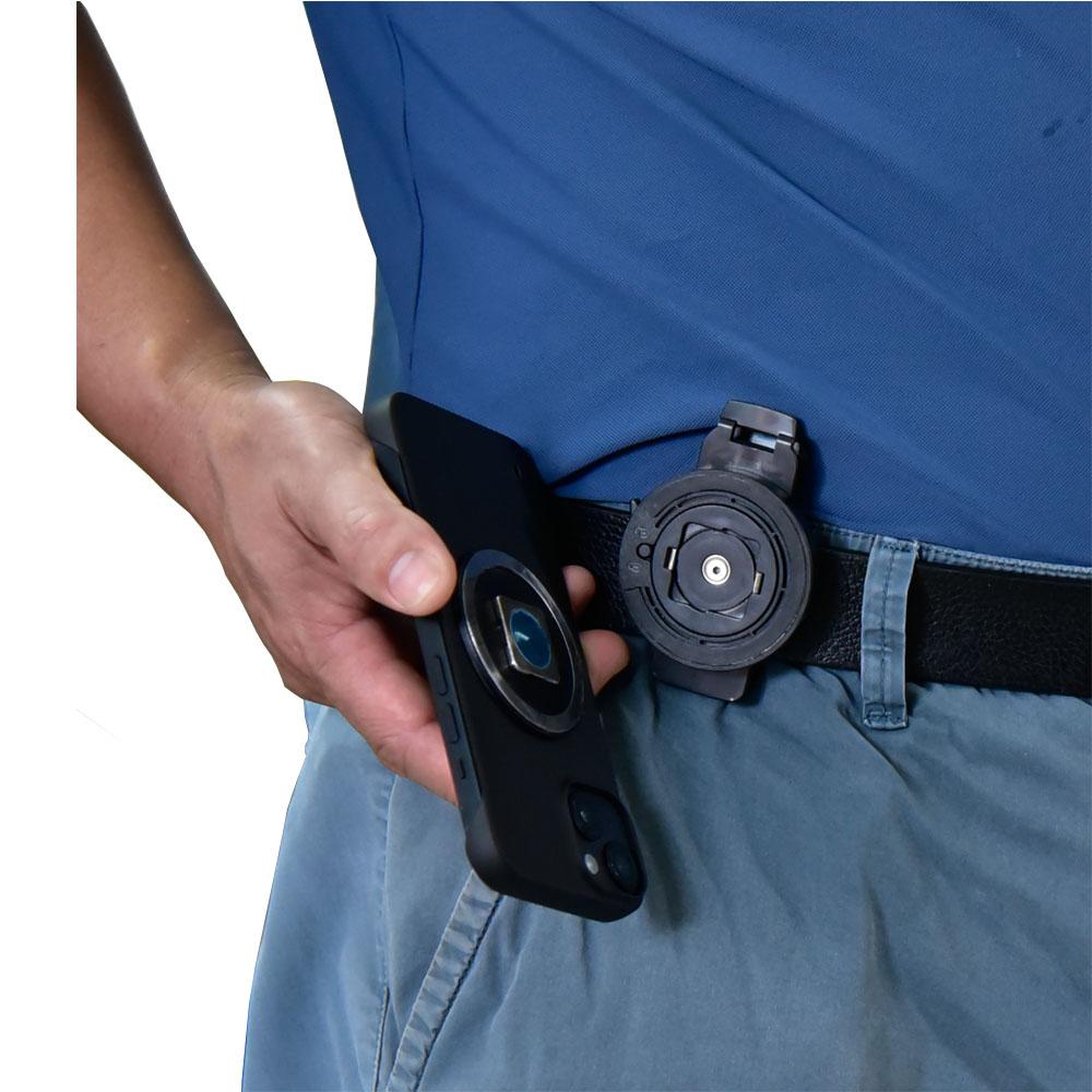 

Phone Belt Clip with Round Adhesive Patch,Sport Cell Phone Belt Holder