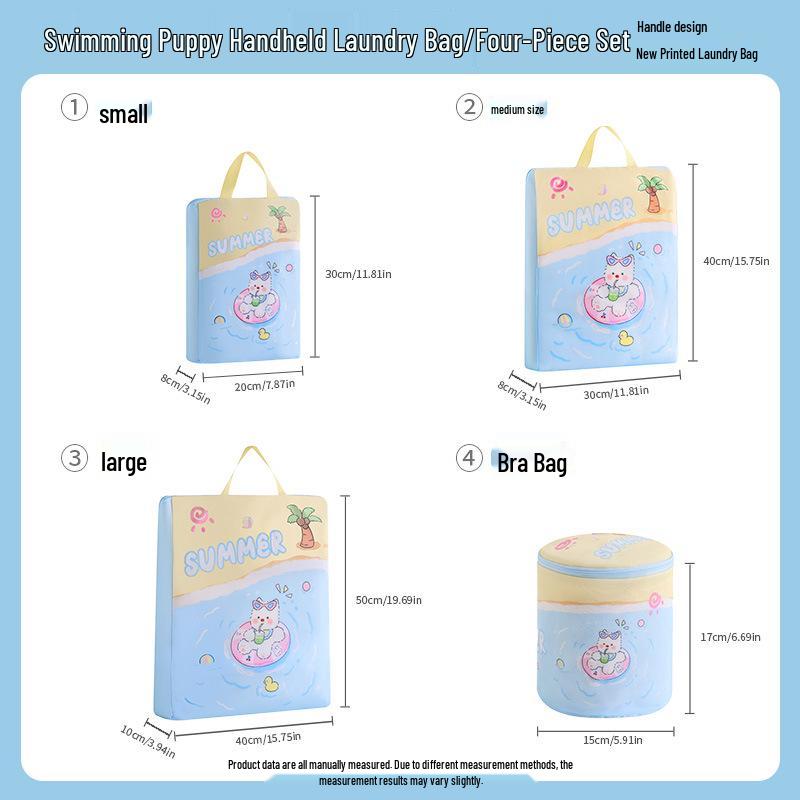 Förtjockad Finmaskig Underklädes tvättpåse Set – Extra Stor, Anti-Deformation Tvätt- och Skötselväska för BH