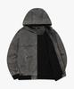 Lmc Denim Work Hoodie Jacket Gray