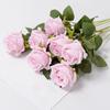 10Pcs Artificial Flowers Bouquet Realistic Artificial Rose for Weddings Home Table Decor Christmas Valentine's Day Gift