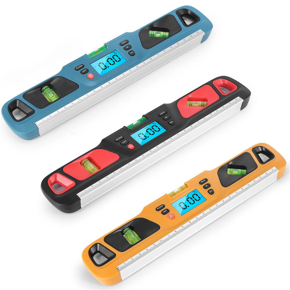 Digital Spirit Level Inclinometer Horizontal Scale Ruler Electronic LED Display Protractor Magnetic Base Measurement Tools