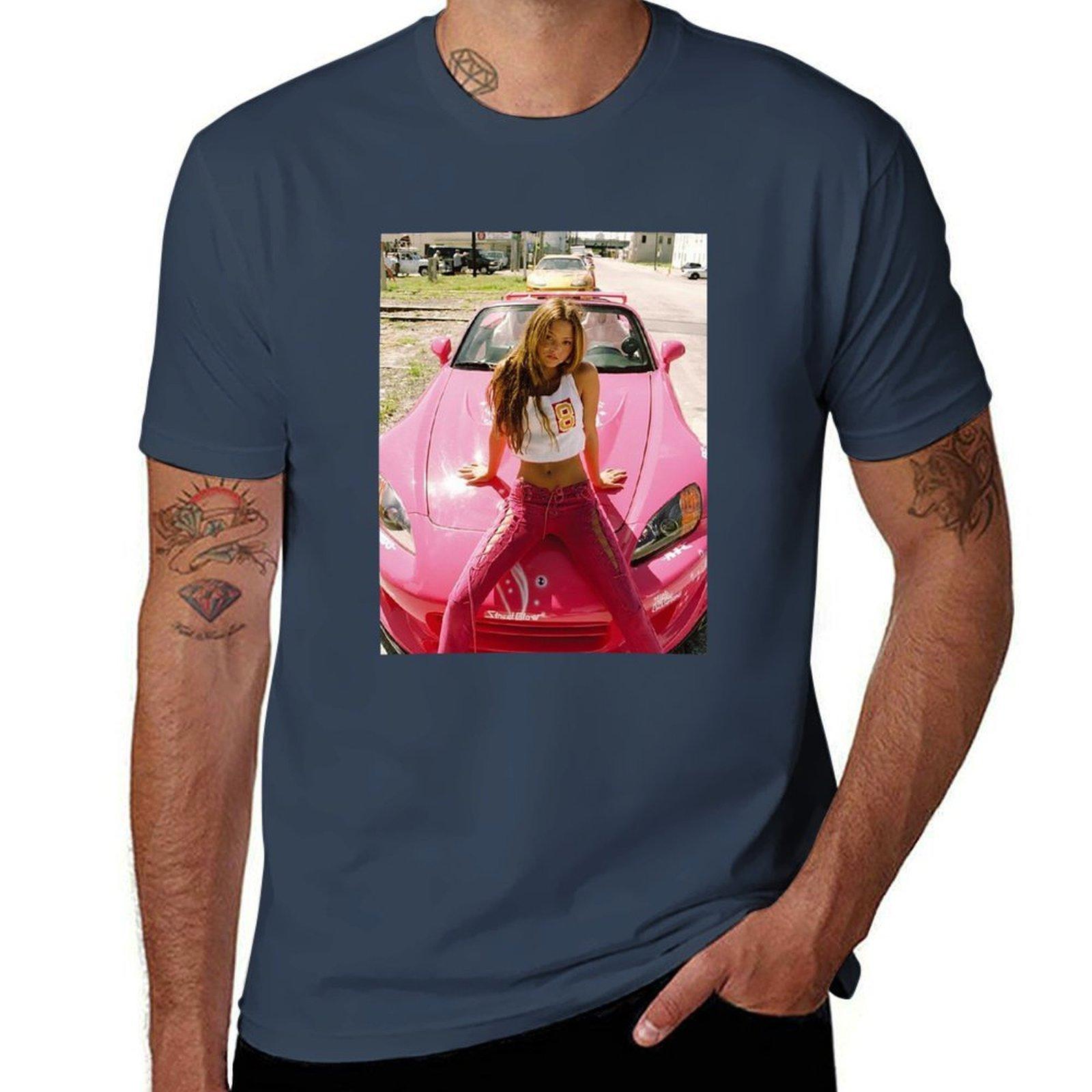 Devon Aoki Fast Furious TShirt Work Basic Short Sleeve Top S