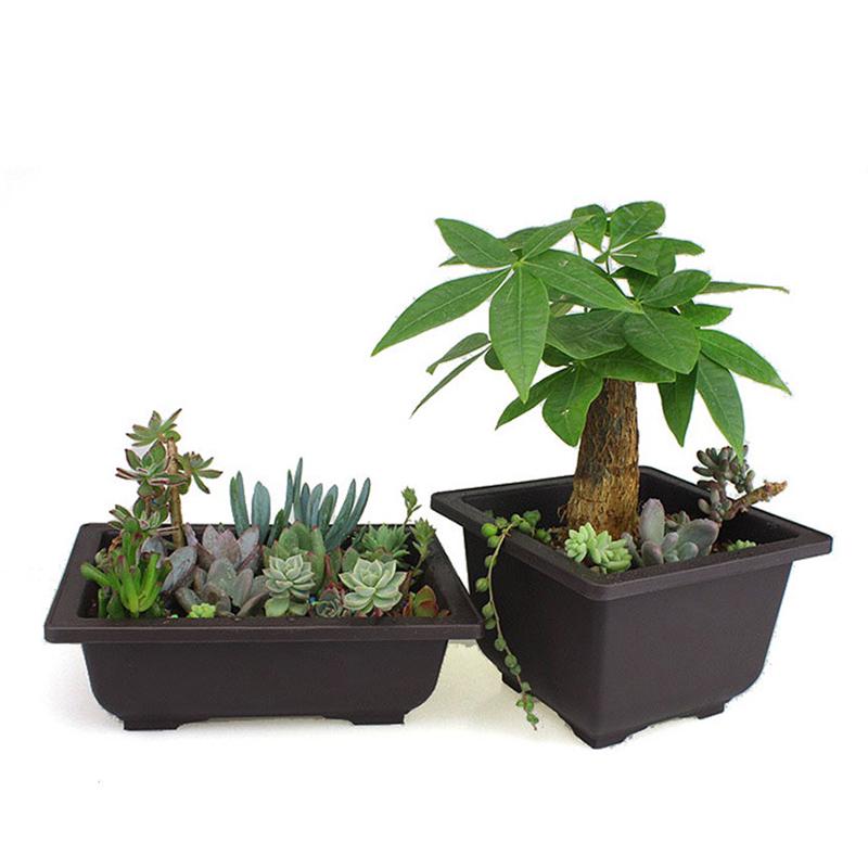 1pc Flower Pot Display Gardening Accessories Basket Decorative Holder Ornament Planting Plastic Tools Portable