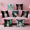 Horror Game SSaya No UUta  Cushion Cover Pillowcase Upholstery Sofa Throw Pillow Home Decor Pillowcas