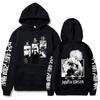 Jujutsu Kaisen Anime Clothes Satoru Gojo Tisk S kapucí Muži Ženy Mikiny Převládající Streetwear Harajuku Manga Unisex mikina