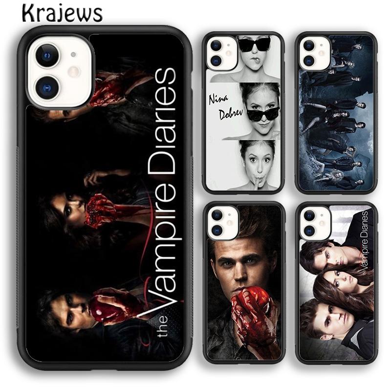 The Vampire Diaries TV Series Phone Case Cover For iPhone 17 Air 16 15 14 plus 12 13 pro max coque Shell Fundas
