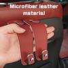 KHQB5 For BMW M M3 M5 M6 E36 E39 E90 E91 E92 E60 E87 F10 F07 F20 F48 IX3 Wheel cap,Leather Car Rear Seat Hook Auto Headrest Dual Hooks