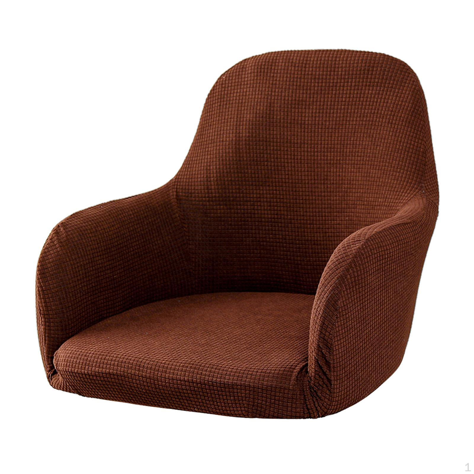 Чехлы для стульев для столовой мягкий эластичный чехол съемный можно стирать кофейный 1287₽