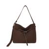 Vintage Scrub Leather Large Capacity Bucket Totes Bag Fashion Commuting omen Shoulder Crossbody Bags Luxury Female Handbags Sac