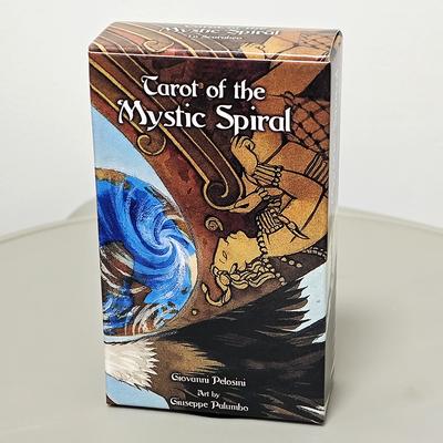 10,3*6 εκ. Ταρώ του Mystic Spiral 78 τμχ Κάρτες Η αιώνια αναζήτηση της γνώσης και της σοφίας αντιπροσωπεύεται από τη σπείρα