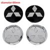 Cyxmtz1 4pcs/set Car Wheel Center Hub Caps for Mitsubishi Ralliart Lancer ASX Colt Pajero Outlander Eclipse Delica Hubcaps Accessories