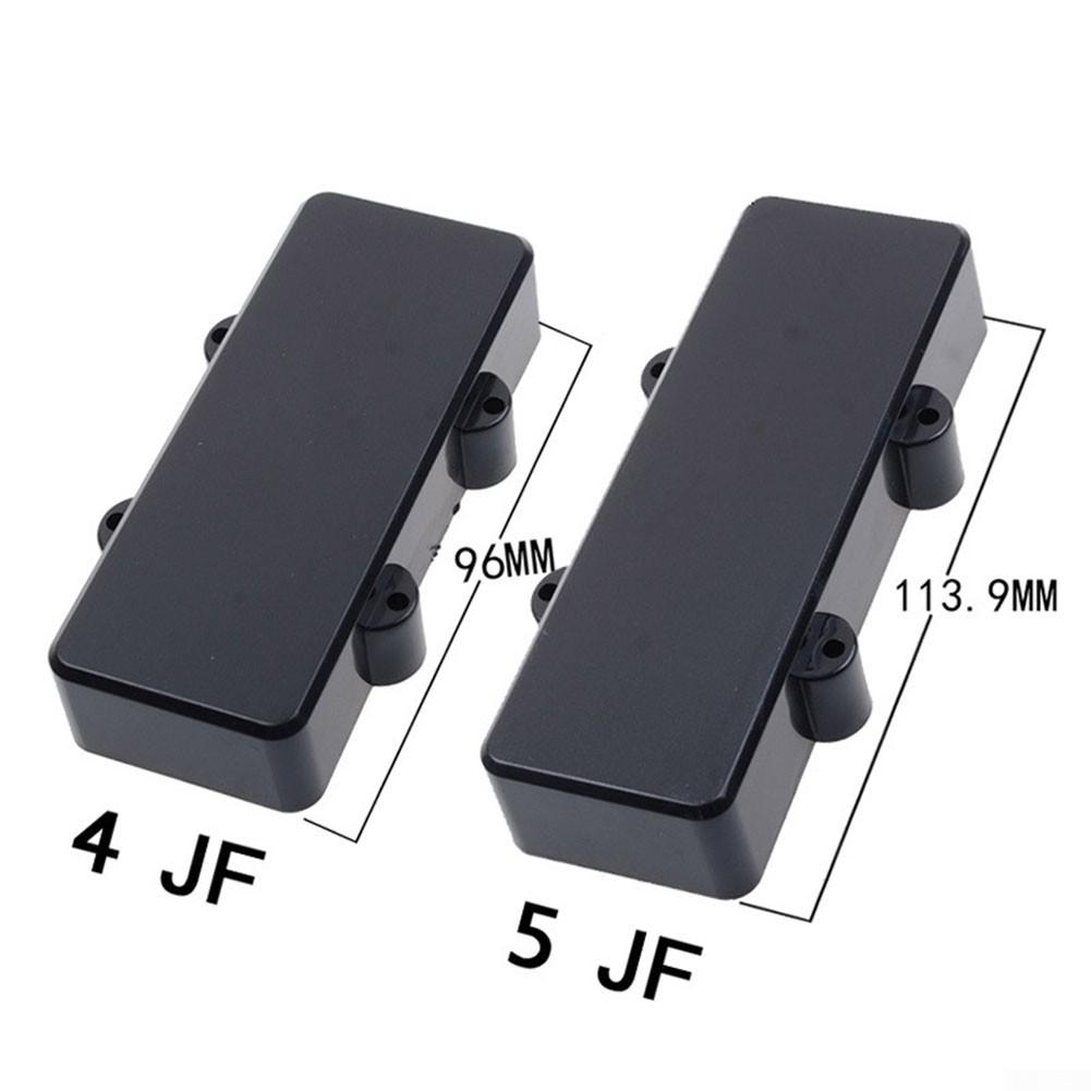 10*4*2cm kryty kytarových snímačů 1ks 45g černý plast