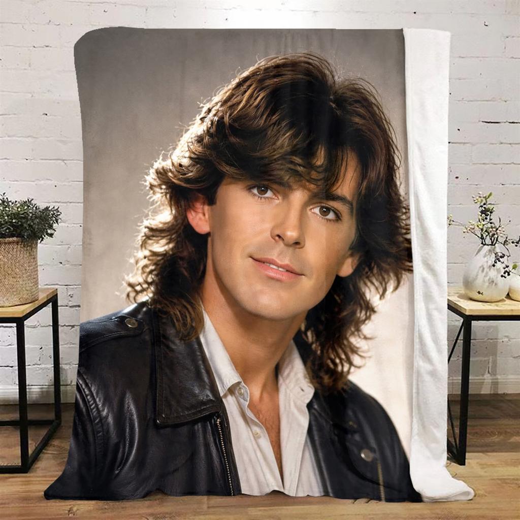 Thomas Anders Plüschdecke Weich Bequem Ganzjahresdecke Sofa Büro Nickerchen Decke Outdoor Reise Überwurf Perfektes Geschenk