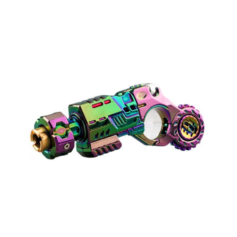 Mini Shell-Ejecting Alloy Toy Set Portable Stress Relief Sensory Fidget Toy for Teen Boys Classroom Use