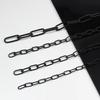 Black Hanging Chains for Flower Pot Basket Bird Feeders Planters Lanterns Ornaments Garden Plant Hangers, Wire 1-3mm,1-10 Meter