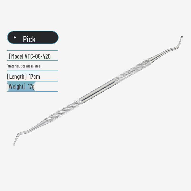 

Dental Tools: Tartar Remover Probe & Mouth Mirror for Oral Care