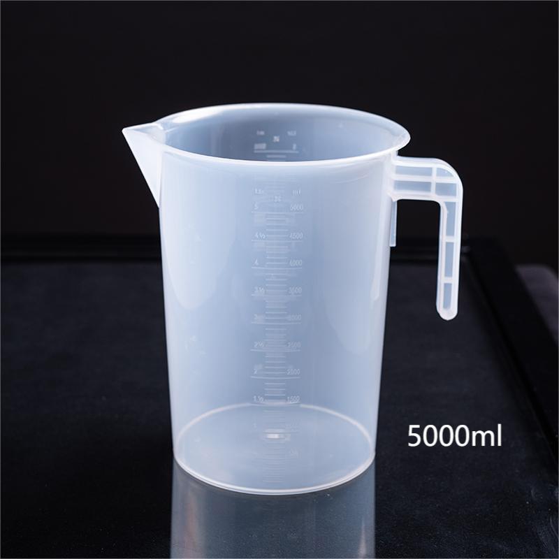 Large Plastic Measuring Cup 500ml 1000ml 2000ml 3000ml 5000ml Food Grade with Scale for Accurate Kitchen Baking Mixing