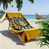 Asciugamano da Spiaggia Leeds United Stampato, Asciugamano Grande Morbido ad Asciugatura Rapida per Spiaggia Campeggio Nuoto