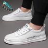 New Men's Shoes Summer Breathable Hollow Hole Shoes Youth White Shoes Casual Board Shoes