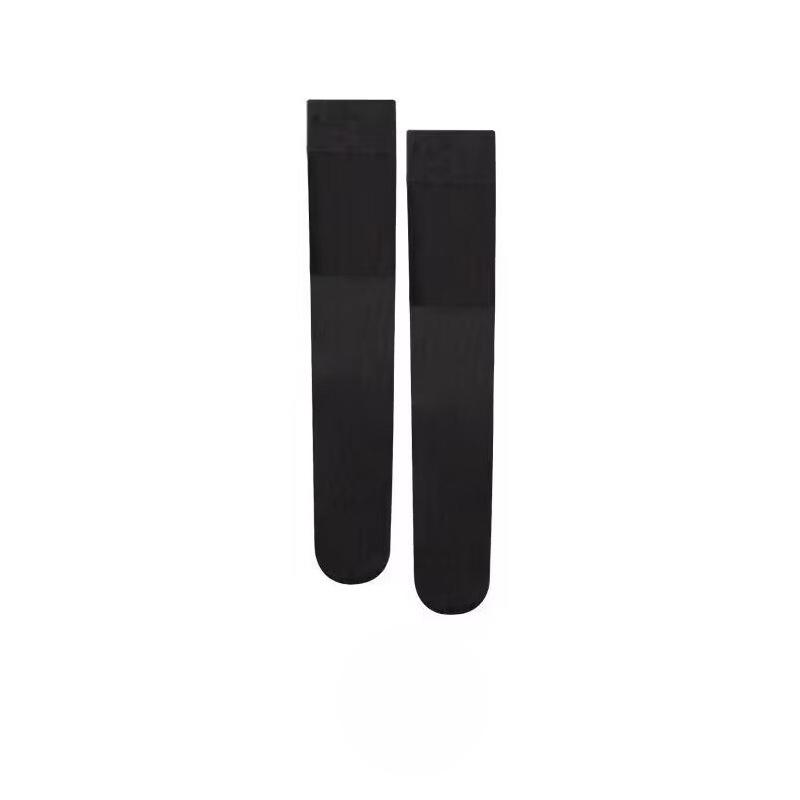 Women's Summer Thin Knee-high Stockings, Long, High-elasticity Anti-snagging Stockings Without Curled Edges, Knee Protection Stockings