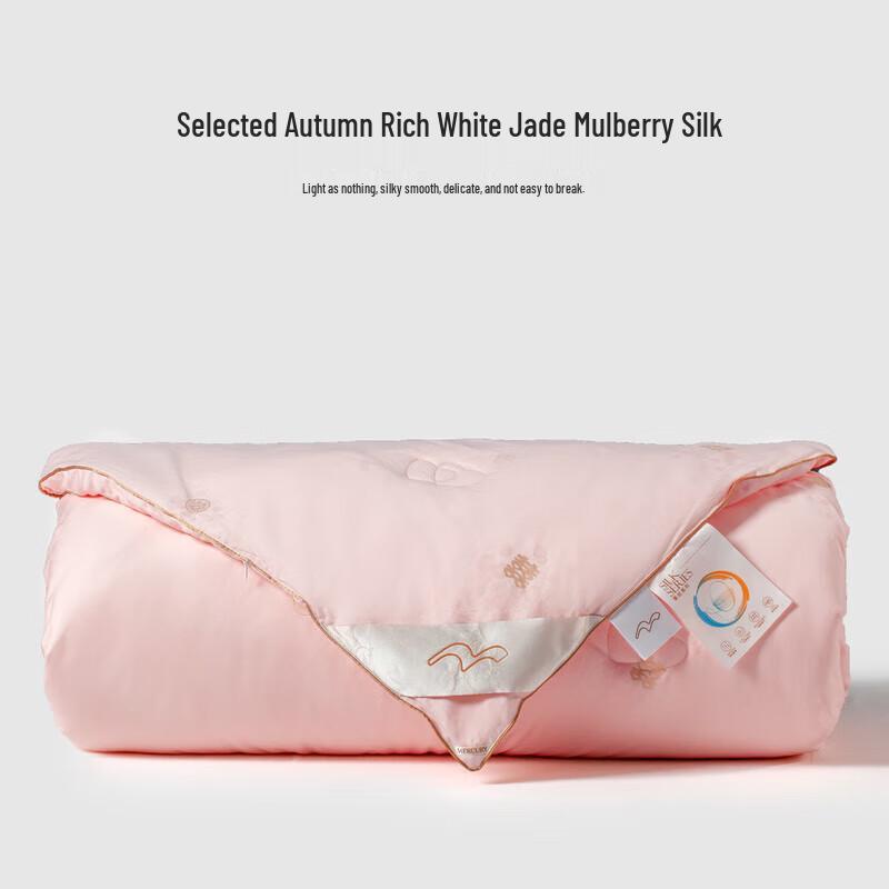 Mercury Home Textiles 100% Mulberry Silk Quilt