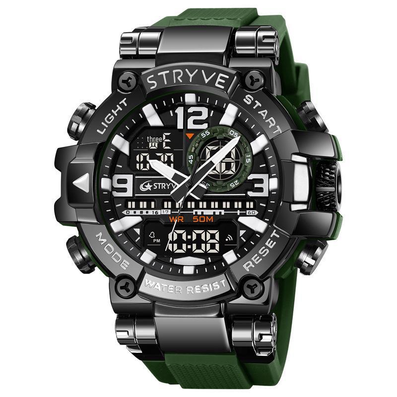 STRYVE Luminous Waterproof Multifunctional Student Sports Watch