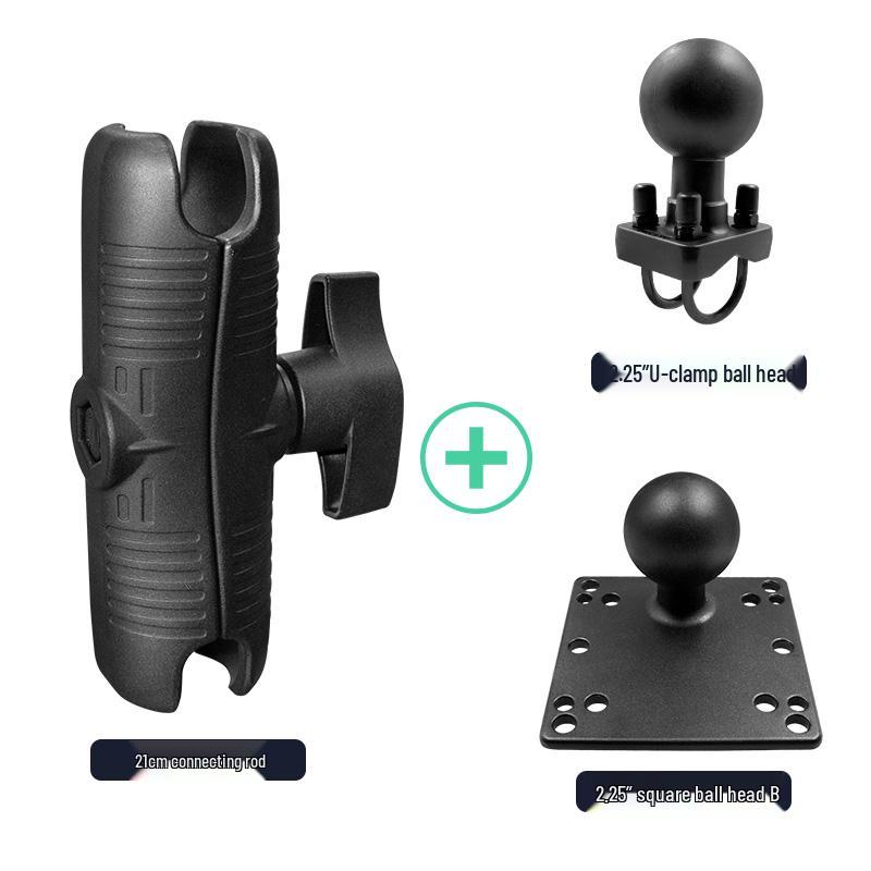 Forklift Dock: Heavy Duty VESA 2.25" Data Terminal Mount with 1233mm Round Tube Clamp