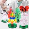 Fun Santa Princess Tree DIY Toy Mini Party Tree Decor Props Growing Christmas Tree  Kids