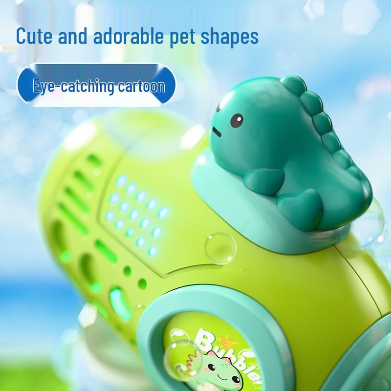 Electric Luminous Bubble Gun - Automatic Handheld Toy for Kids