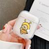 Earphone Case for AirPods 4 Pro3 Transparent Dog Puppy Cases for AirPods Pro2 3 4 1/2 Soft Silicone Protective Cover Box Cover