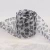 Leopards Print Sheer Ribbon Shoe Laces 140cm Long Flat Shoelaces Polyester Shoe Laces for Adults Kids Trainers Sneakers