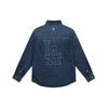 New MLB Shirts Unisex Blue 31WSN1041-07U