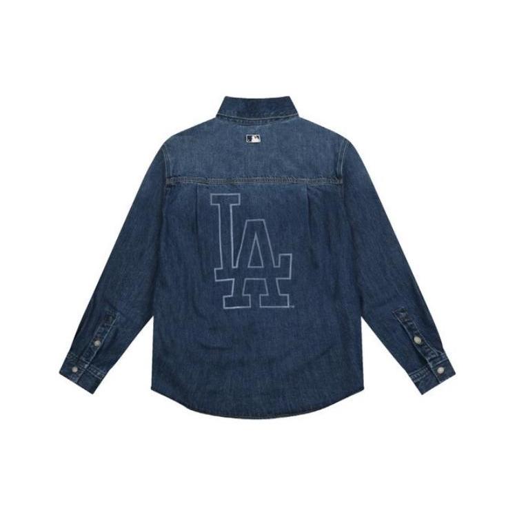 New MLB Shirts Unisex Blue 31WSN1041-07U