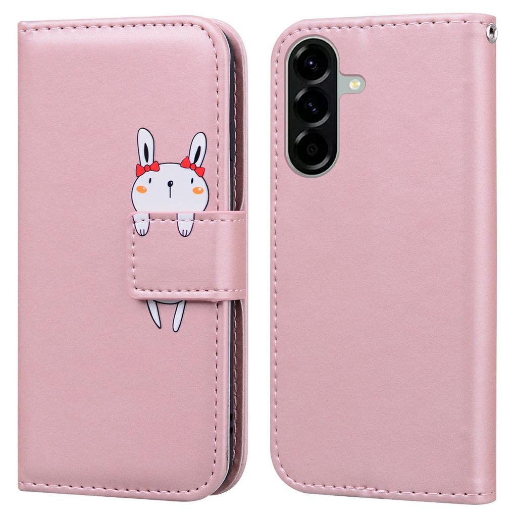 For Samsung Galaxy A36 5G Case Cartoon Pattern Wallet Leather Phone Cover